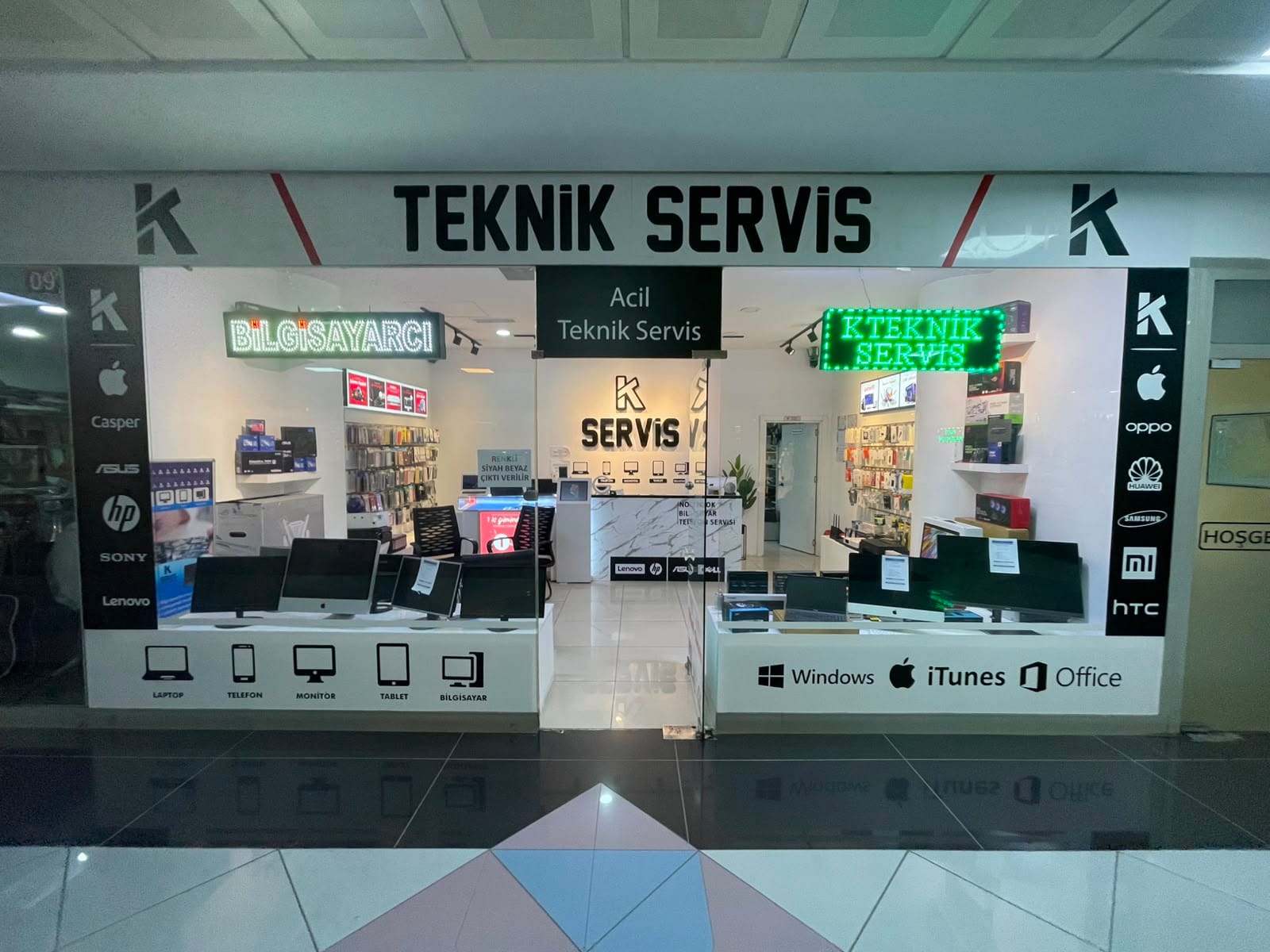 Telefon Teknik Servisi - Beylikdüzü 4 KTeknik Servis Paradise AVM Beylikdüzü telefon tamiri cihaz kabul noktası